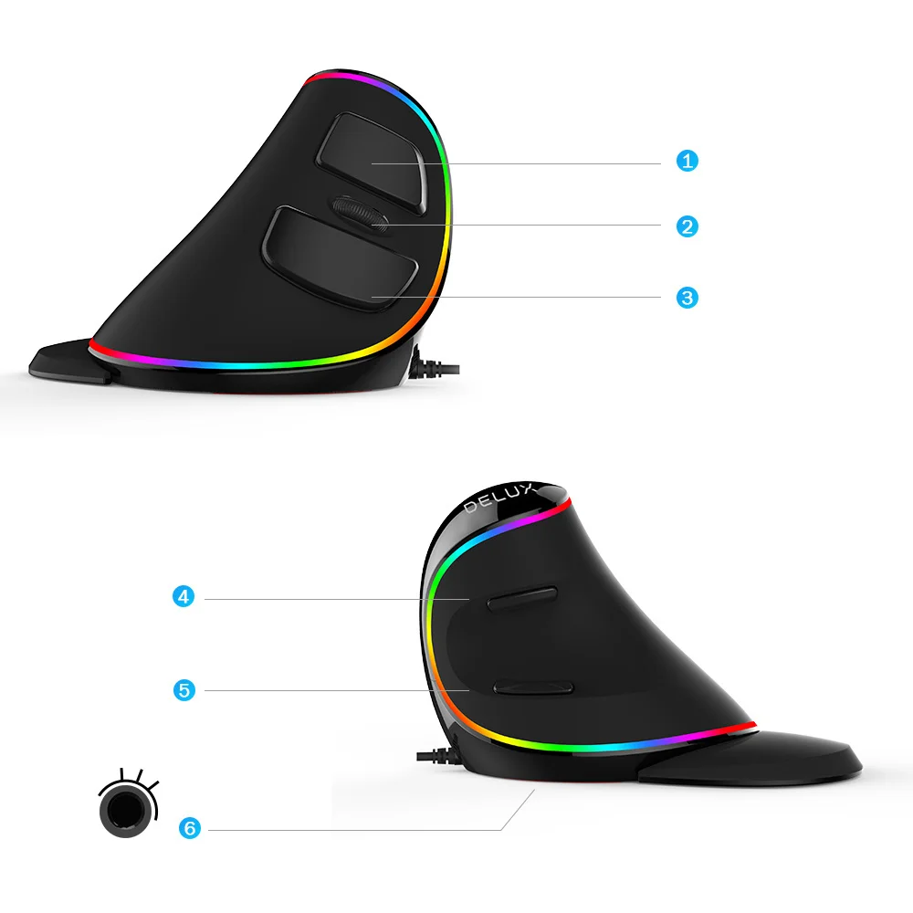 RGB backlit mouse RGB backlit mouse