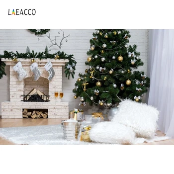 Laeacco Christmas Tree Photography Backdrops Fireplace wall pillow socks Portrait Baby Photographic Backgrounds For Photo Studio
Laeacco Christmas Tree Photography Backdrops Fireplace wall pillow socks Portrait Baby Photographic Backgrounds For Photo Studio