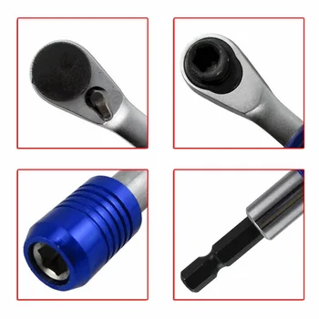 43 In1 Chrome Vanadium Steel Ratchet Screwdriver Bit Set Hex Torx Cross Flat Pozi Tamper Bits Kit Durability
43 In1 Chrome Vanadium Steel Ratchet Screwdriver Bit Set Hex Torx Cross Flat Pozi Tamper Bits Kit Durability