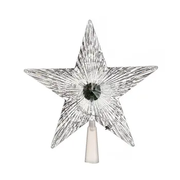 4 LED Flashing Mode Star Christmas Tree Topper Light Xmas Home Party Decor Lamp Three size for your choice
4 LED Flashing Mode Star Christmas Tree Topper Light Xmas Home Party Decor Lamp Three size for your choice