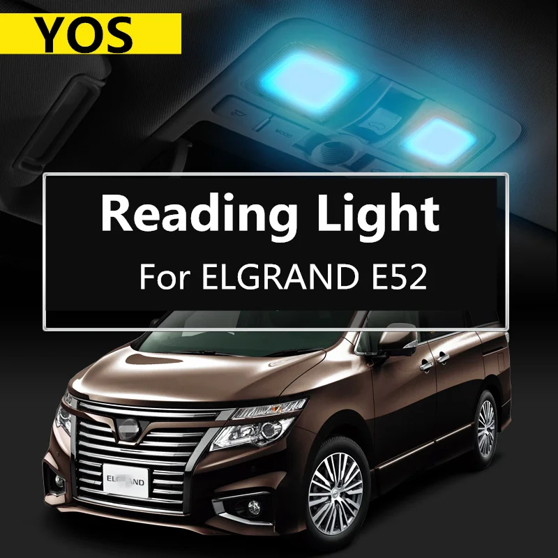 Car Reading Light LED 12V 5300K 12W Ceiling Light Indoor Interior Door Light Refit For ELGRAND E52 2010-2019
Car Reading Light LED 12V 5300K 12W Ceiling Light Indoor Interior Door Light Refit For ELGRAND E52 2010-2019