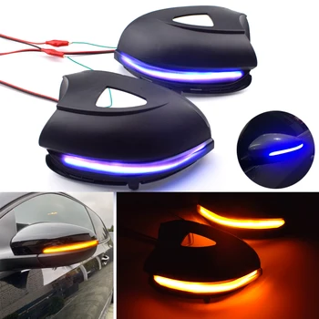 Yellow&Blue LED Dynamic Turn Signal Indicator Side Mirror Sequential Light For VW GOLF 6 MK6 GTI R32 R20 2008-14 Touran 2011-14
Yellow&Blue LED Dynamic Turn Signal Indicator Side Mirror Sequential Light For VW GOLF 6 MK6 GTI R32 R20 2008-14 Touran 2011-14
