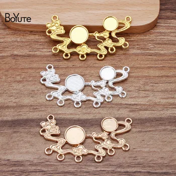 BoYuTe (10 Pieces/Lot) 25*52MM Metal Alloy Materials with 10MM 8MM Blank Tray Base DIY Hand Made Jewelry Accessories Parts
BoYuTe (10 Pieces/Lot) 25*52MM Metal Alloy Materials with 10MM 8MM Blank Tray Base DIY Hand Made Jewelry Accessories Parts