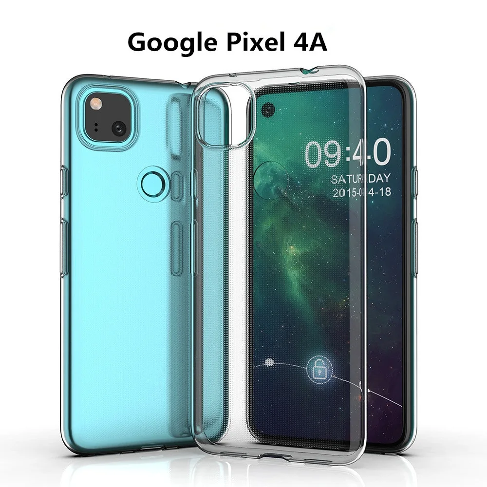 For Google Pixel 4A Clear Silicone Soft TPU Ultra thin Crystal Case Back Cover Protector
For Google Pixel 4A Clear Silicone Soft TPU Ultra thin Crystal Case Back Cover Protector