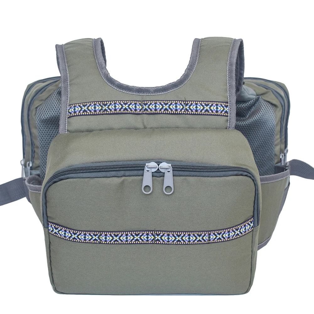 Hot New Multi-Pockets Fly Fishing Vest Waistcoat Outdoor Pack Backpack Fishing Chest
Hot New Multi-Pockets Fly Fishing Vest Waistcoat Outdoor Pack Backpack Fishing Chest
