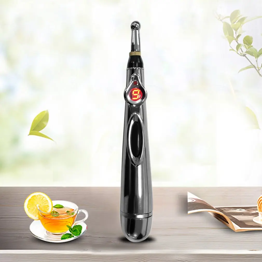 Electric Acupuncture Point Massage Pen Pain Relief Therapy Electronic Meridian Energy Pen Massage Body Head Neck Leg
Electric Acupuncture Point Massage Pen Pain Relief Therapy Electronic Meridian Energy Pen Massage Body Head Neck Leg