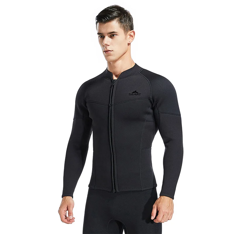 SBART 3MM wetsuit jacket men long sleeve neoprene front zipper surf Winter Swim Warm Surf Upstream size xxxL
SBART 3MM wetsuit jacket men long sleeve neoprene front zipper surf Winter Swim Warm Surf Upstream size xxxL