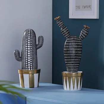 Nordic Retro Simulation Arts Plant Figurines Creative Wave Point Cactus Potted Plant Resin Art&Craft Home Decoration R3150
Nordic Retro Simulation Arts Plant Figurines Creative Wave Point Cactus Potted Plant Resin Art&Craft Home Decoration R3150