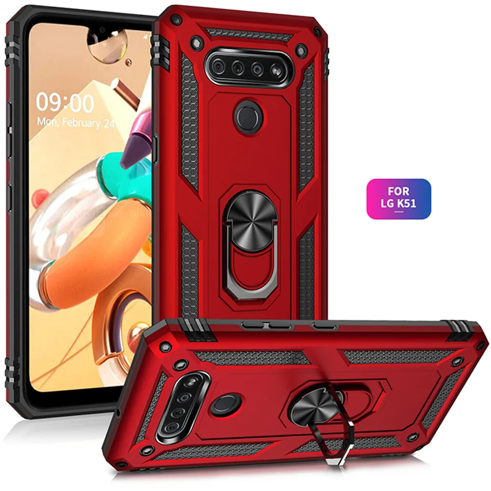 Автомобильный чехол для LG Stylo 6 Aristo 2 3 5 4 Plus K40 K50 военный класс 15 футов. Защитная