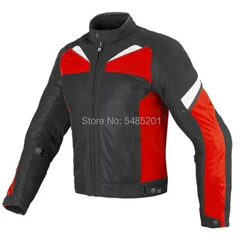 Motorcycle Dain Summer Riding Jacket Racing Mesh Breathable Air Jacket with Protectors for Motorcycle Bikers
Motorcycle Dain Summer Riding Jacket Racing Mesh Breathable Air Jacket with Protectors for Motorcycle Bikers