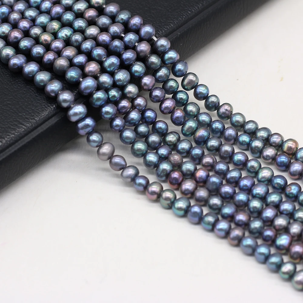 Natural Freshwater Real Pearl Beads Black Round Loose Pearls For DIY Craft Charm Bracelet Necklace Jewelry Accessories Making
Natural Freshwater Real Pearl Beads Black Round Loose Pearls For DIY Craft Charm Bracelet Necklace Jewelry Accessories Making