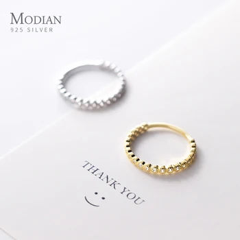 Modian HOT Sale 925 Sterling Silver Glittering Zircon Minimalist Stackable Gold Color Finger Slim Ring for Women Fine Jewelry
Modian HOT Sale 925 Sterling Silver Glittering Zircon Minimalist Stackable Gold Color Finger Slim Ring for Women Fine Jewelry