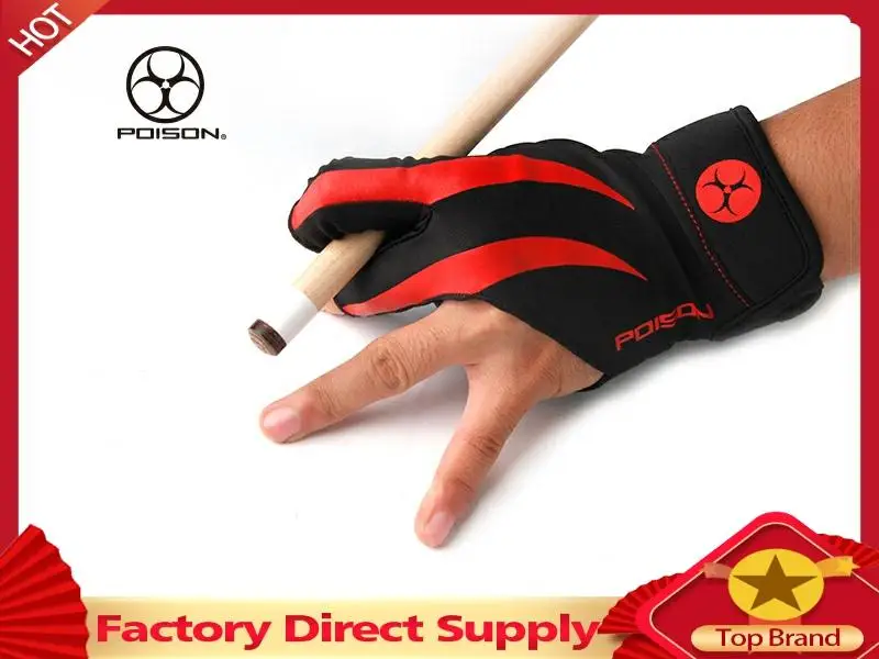 Original POISON Glove Lycra Fabric Billiard Gloves One Piece Non-slip Professional Pool Glove Snooker Glove Billiard Accessories China
Original POISON Glove Lycra Fabric Billiard Gloves One Piece Non-slip Professional Pool Glove Snooker Glove Billiard Accessories China