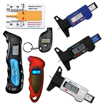 New Mini TG105 TG101 LCD Digital Car Tyre Tire Tyre Gauge Meter Measurer Tool Manometer Barometers Air Pressure Thickness Tester
New Mini TG105 TG101 LCD Digital Car Tyre Tire Tyre Gauge Meter Measurer Tool Manometer Barometers Air Pressure Thickness Tester