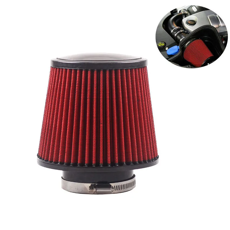 76MM Universal air filter car performance high flow air filters for cold air intake 3 inch car cooling kits high quality AF001
76MM Universal air filter car performance high flow air filters for cold air intake 3 inch car cooling kits high quality AF001