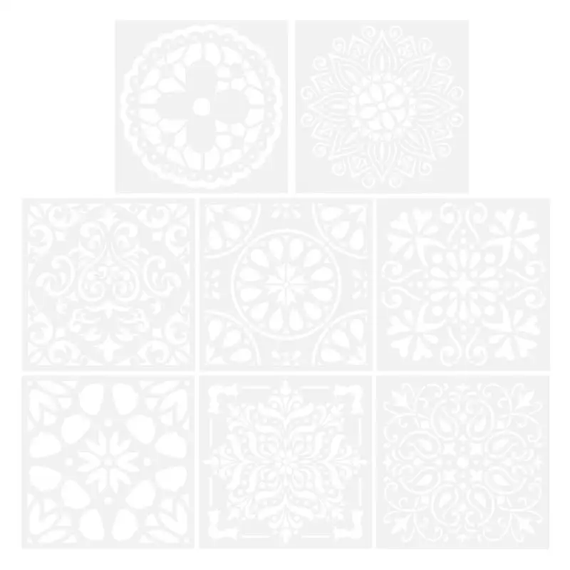 8pcs Drawing Stencils Mandala Hollow out Premium Reusable Painting Tool DIY Stencils Flower Templates for Home School
8pcs Drawing Stencils Mandala Hollow out Premium Reusable Painting Tool DIY Stencils Flower Templates for Home School