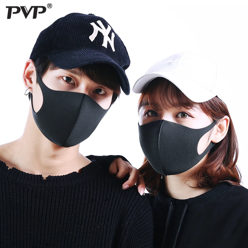 

PVP 3Pcs/Lot Anti Dust Face Mouth Cover PM2.5 Mask Respirator - Dustproof Anti-bacterial Washable - Reusable Comfy Masks