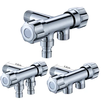 3 Way Triangular Valves One Into Two Out Double Water Angle Multi-function for Home Kitchen Fixture WWO66
3 Way Triangular Valves One Into Two Out Double Water Angle Multi-function for Home Kitchen Fixture WWO66