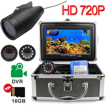 Erchang HD 1280*720P Fish Finder Underwater Fishing Camera Video Recording 12PCS Infrared +12pcs white LED UnderWater Camera
Erchang HD 1280*720P Fish Finder Underwater Fishing Camera Video Recording 12PCS Infrared +12pcs white LED UnderWater Camera