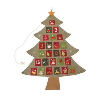 Christmas Tree Advent Countdown Calendars Linen Hanging Calendars Christmas Ornament For Home Office Party Decor
Christmas Tree Advent Countdown Calendars Linen Hanging Calendars Christmas Ornament For Home Office Party Decor