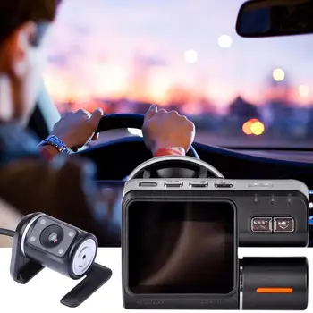 Mini 1080P Dual Lens Video Recorder Camera Night Vision Cycle Recording DVR G-Sensor Driving Car Dvrs car-styling
Mini 1080P Dual Lens Video Recorder Camera Night Vision Cycle Recording DVR G-Sensor Driving Car Dvrs car-styling