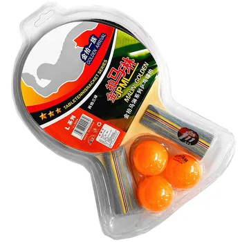 Table Tennis Suit Double Shot Offensive Beginners Students Entertainment Table Tennis Racket Penhold 2-Pack
Table Tennis Suit Double Shot Offensive Beginners Students Entertainment Table Tennis Racket Penhold 2-Pack
