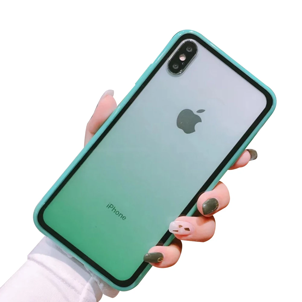 Gradient Colors Soft TPU Case For iPhone XS MAX XR X Ultra Thin Transparent Back Cover Coque For iPhone 7 8 Plus Shockproof Capa
Gradient Colors Soft TPU Case For iPhone XS MAX XR X Ultra Thin Transparent Back Cover Coque For iPhone 7 8 Plus Shockproof Capa
