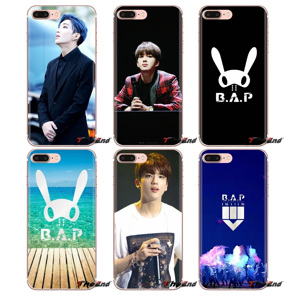 B.A.P funny kpop Enjoy Transparent Soft Case For Huawei P Smart Y6 P8 P9 P10 Plus Nova P20 Lite Pro Mini 2017 SLA-L02 SLA-L22 2i |