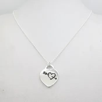 Sterling silver 925 classic popular original fashion heart-shaped charm ladies necklace jewelry holiday gift
Sterling silver 925 classic popular original fashion heart-shaped charm ladies necklace jewelry holiday gift