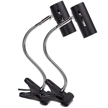 Crawling Pet Gooseneck Lamp Socket Heating Lamp Socket Projector Lamp Reptile Plug Black EU Plug 2 Pack 
Crawling Pet Gooseneck Lamp Socket Heating Lamp Socket Projector Lamp Reptile Plug Black EU Plug 2 Pack