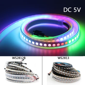 5V ws2812b & ws2813(WS2812B Update) IC Individually Addressable Smart RGB Led Strip 5050 SMD Full Color Programmable waterproof
5V ws2812b & ws2813(WS2812B Update) IC Individually Addressable Smart RGB Led Strip 5050 SMD Full Color Programmable waterproof