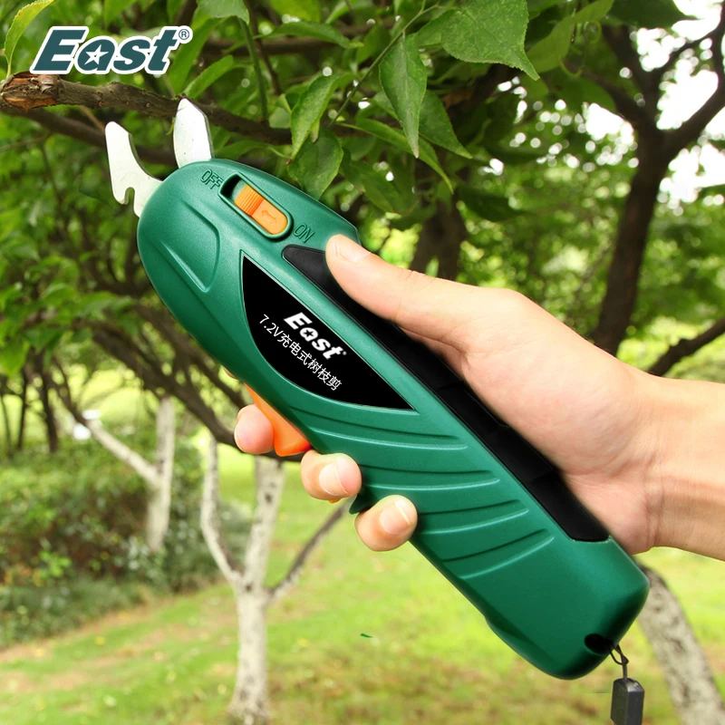 EAST Power Tools 7.2V Li-ion Battery Cordless Secateur Branch Cutter Electric Fruit Pruning Tool Shear to Ol Fruit ET1002
EAST Power Tools 7.2V Li-ion Battery Cordless Secateur Branch Cutter Electric Fruit Pruning Tool Shear to Ol Fruit ET1002