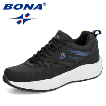 BONA 2020 New Style Action Leather Sneakers Men Shoes Outdoor Comfortable Male Leisure Footwear Lace Up Casual Shoes Man Trendy
BONA 2020 New Style Action Leather Sneakers Men Shoes Outdoor Comfortable Male Leisure Footwear Lace Up Casual Shoes Man Trendy