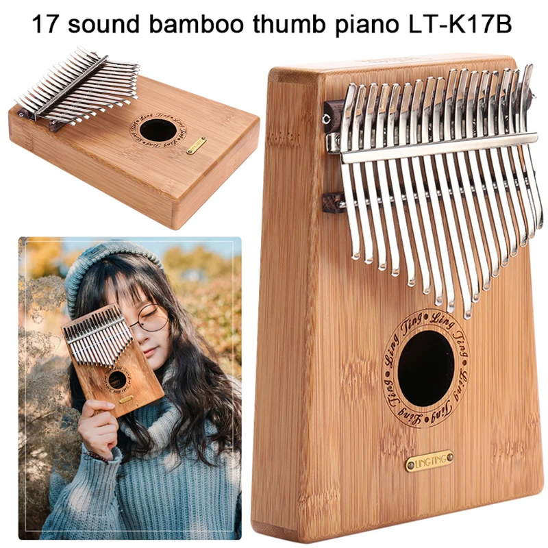 Sturdy Thumb Piano Kalimba Bamboo 17 Key Raw Wood Color Mbira Solid Exquisite Student African Musical Instruments Music Gift
Sturdy Thumb Piano Kalimba Bamboo 17 Key Raw Wood Color Mbira Solid Exquisite Student African Musical Instruments Music Gift