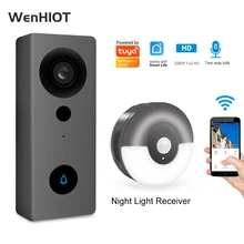 WENHIOT New WIFI Doorbell Smart Home Door Bell Waterproof Camera Security Video Intercom 1080P HD IR Night Vision For Apartments
WENHIOT New WIFI Doorbell Smart Home Door Bell Waterproof Camera Security Video Intercom 1080P HD IR Night Vision For Apartments