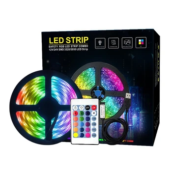 Tv Led Backlight Strip 5050Smd Rgb Flexible Led Lamp Tape Ribbon 5M Desktop Sn Led Strip Lights for Bedroom
Tv Led Backlight Strip 5050Smd Rgb Flexible Led Lamp Tape Ribbon 5M Desktop Sn Led Strip Lights for Bedroom
