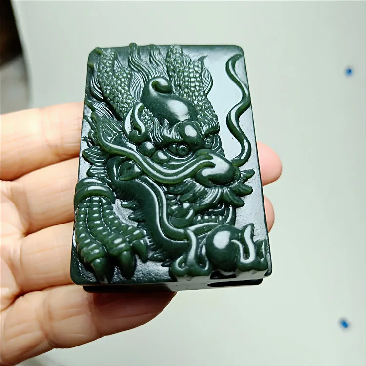 Hetian green black jade dragon claw belt buckle waist buckle jade belt men's jade waist belt buckle
Hetian green black jade dragon claw belt buckle waist buckle jade belt men's jade waist belt buckle