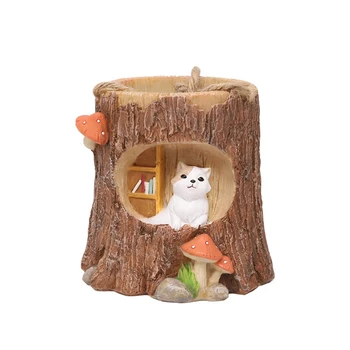 1Pc Personality Micro Landscape Flower Pot Cute Cat Pattern Green Plants Resin Hangable Pot Creative Hanging Decoration
1Pc Personality Micro Landscape Flower Pot Cute Cat Pattern Green Plants Resin Hangable Pot Creative Hanging Decoration