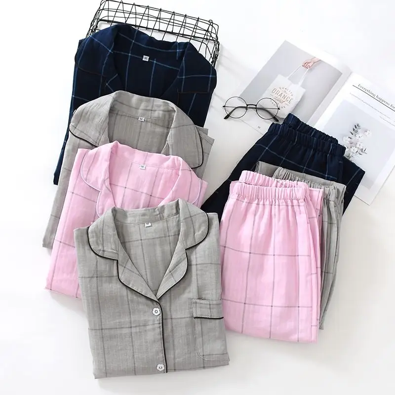 100% Cotton Spring Women Pajamas Sets with Pants Long Sleeve Turn-down Pyjama Cute Cartoon Button Pijama Sleepwear Homewear
100% Cotton Spring Women Pajamas Sets with Pants Long Sleeve Turn-down Pyjama Cute Cartoon Button Pijama Sleepwear Homewear