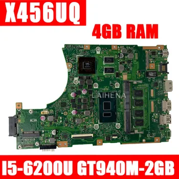 LAIHENA X456UQ Laptop motherboard for ASUS X456U X456UQ X456UB X456UQK X456UV X450UJ mainboard 4GB RAM I5-6200U GT940M DDR4
LAIHENA X456UQ Laptop motherboard for ASUS X456U X456UQ X456UB X456UQK X456UV X450UJ mainboard 4GB RAM I5-6200U GT940M DDR4