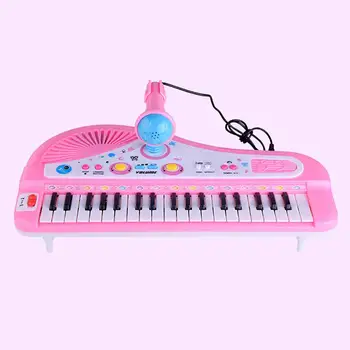 Electronic Piano Toy Children 37 Key Plug-In Microphone With Microphone Multi-Function Music Piano Early Educational Kids Toy
Electronic Piano Toy Children 37 Key Plug-In Microphone With Microphone Multi-Function Music Piano Early Educational Kids Toy
