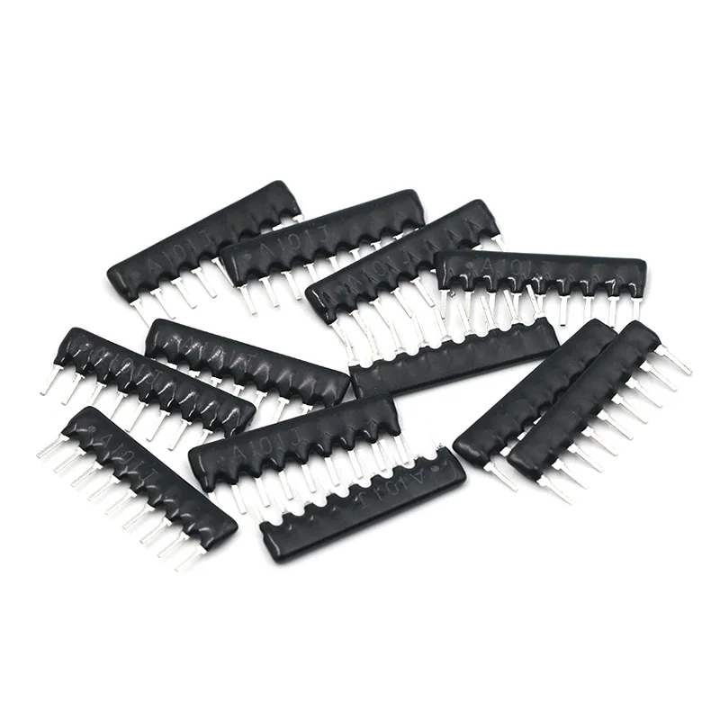10pcs DIP exclusion Network Resistor array 9pin 100 220 330 470 510 680 1K 1.2K 1.5K 2K 2.2K 3.3K 4.7K 5.1K 5.6K 10K 100K ohm
10pcs DIP exclusion Network Resistor array 9pin 100 220 330 470 510 680 1K 1.2K 1.5K 2K 2.2K 3.3K 4.7K 5.1K 5.6K 10K 100K ohm