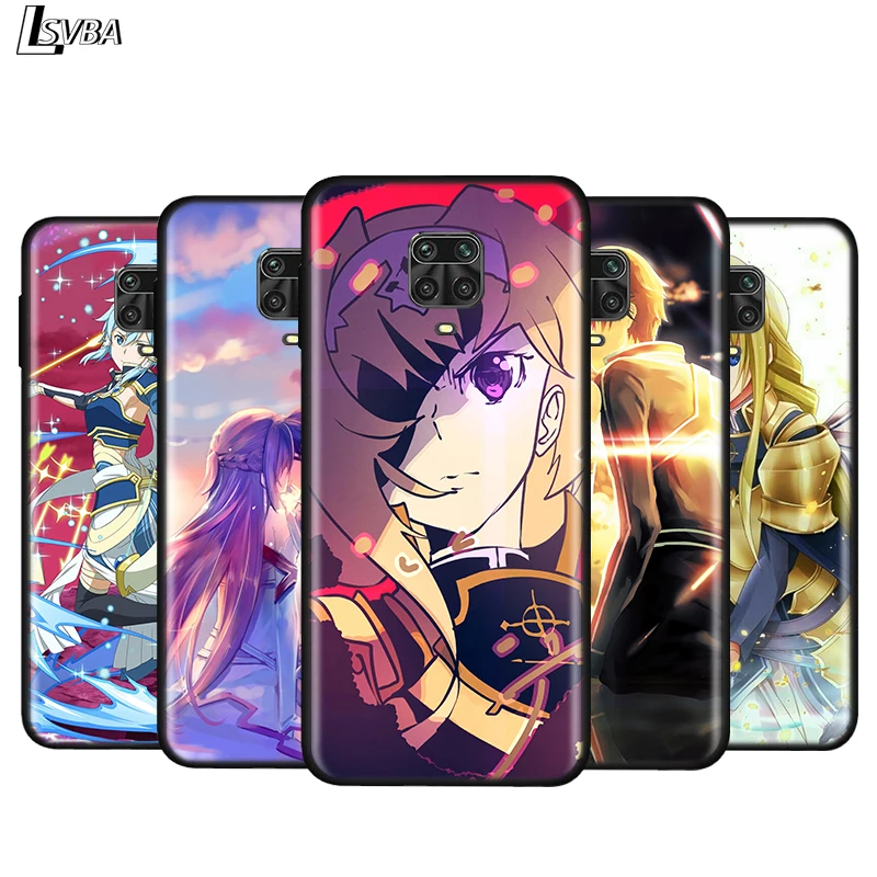 Silicone Cover Sword Art Online For Xiaomi Redmi Note 9 9S Max 8T 8 7 6 5 Pro 5A 4X 4 Bright Black Phone Case
Silicone Cover Sword Art Online For Xiaomi Redmi Note 9 9S Max 8T 8 7 6 5 Pro 5A 4X 4 Bright Black Phone Case