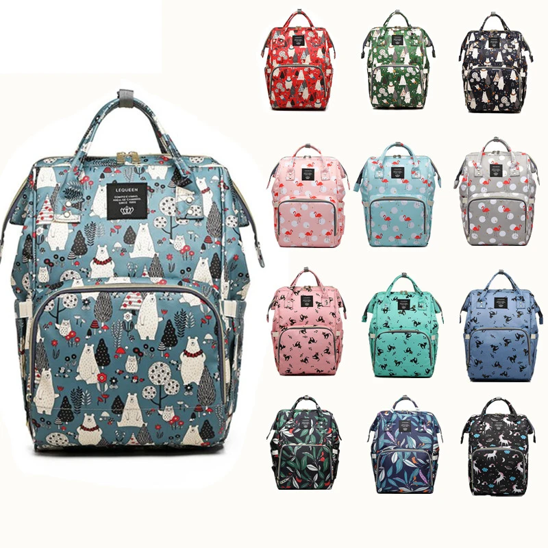 Diaper Bag Printing Design Baby Care Large Capacity Mom Backpack Maternity Backpack Waterproof Nappy Bag Travel Stroller
Diaper Bag Printing Design Baby Care Large Capacity Mom Backpack Maternity Backpack Waterproof Nappy Bag Travel Stroller