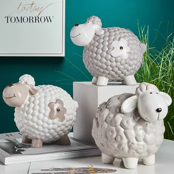 Ceramic Cartoon Piggy Bank Funny Coin Money Boxes Children Creative Gift Tank Objet Decoration Maison Home Decorations OO50CX
Ceramic Cartoon Piggy Bank Funny Coin Money Boxes Children Creative Gift Tank Objet Decoration Maison Home Decorations OO50CX