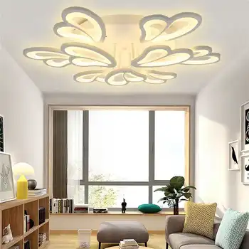 Dimming modern led ceiling lights 3/5/9Heads Post-Modern ceiling Lamp Remote Control for Living Room Bedroom Study AC110-220V
Dimming modern led ceiling lights 3/5/9Heads Post-Modern ceiling Lamp Remote Control for Living Room Bedroom Study AC110-220V