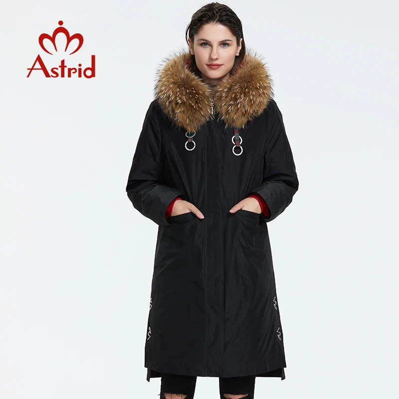 Astrid 2019 Winter new arrival down jacket women with a fur collar outerwear high quality long fashion women winter coat FR-7049
Astrid 2019 Winter new arrival down jacket women with a fur collar outerwear high quality long fashion women winter coat FR-7049