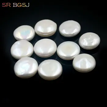 Free Shipping SR 14-15mm 10pcs No Hole Real Coin Shape White Color Natural 5A Grade Freshwater Coin Pearl Beads 15"
Free Shipping SR 14-15mm 10pcs No Hole Real Coin Shape White Color Natural 5A Grade Freshwater Coin Pearl Beads 15"