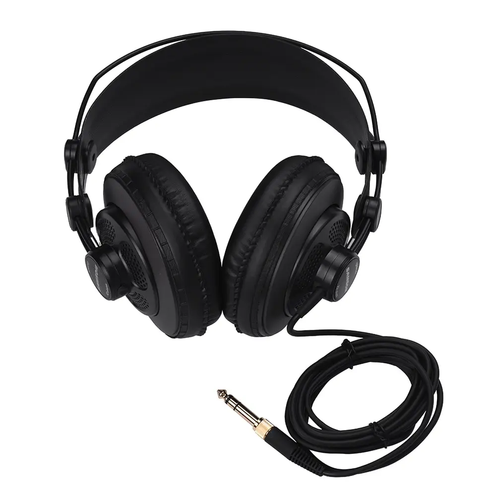 SAMSON SR850 Studio Reference Monitor Headphones Dynamic Headset Semi-open Design for Recording Monitoring Music Game Playing
SAMSON SR850 Studio Reference Monitor Headphones Dynamic Headset Semi-open Design for Recording Monitoring Music Game Playing