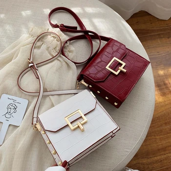 Fashion Ladies Crocodile Flap Bags Designer Leather Handbags Women Square Buckle Shoulder Bags 2019 New Crossbody Bags FOr Women
Fashion Ladies Crocodile Flap Bags Designer Leather Handbags Women Square Buckle Shoulder Bags 2019 New Crossbody Bags FOr Women